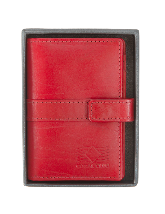 Business card holder leather