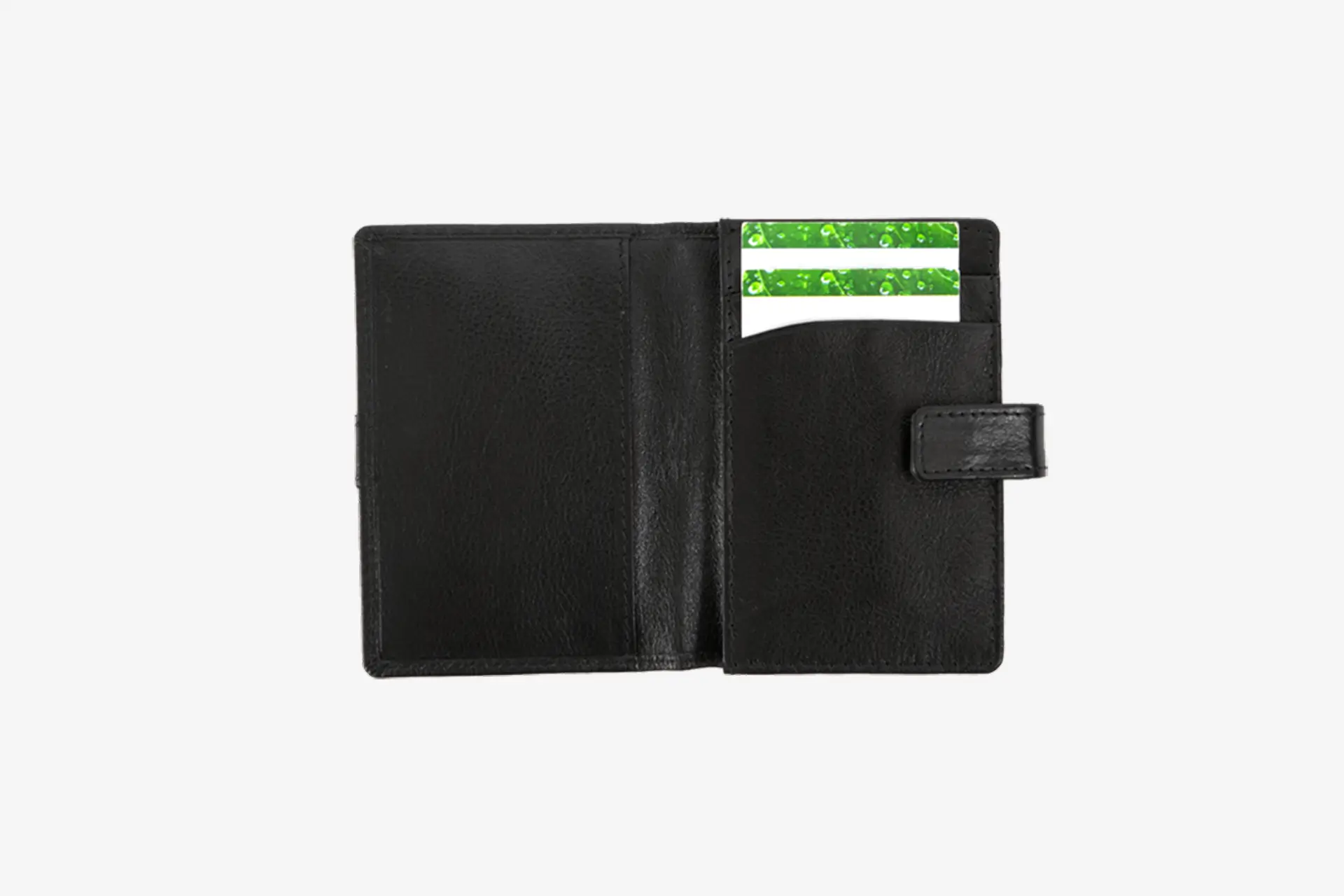 Business card holder leather
