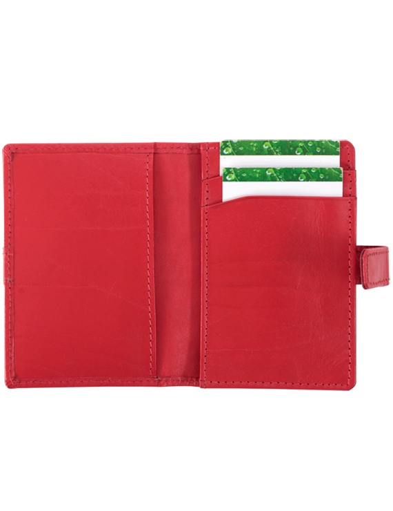 Business card holder leather