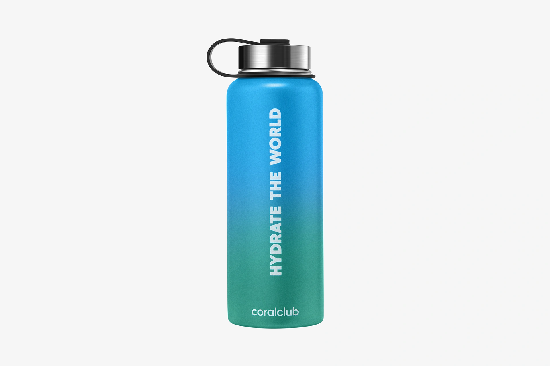 Termos „Hydrate the World”, gradient